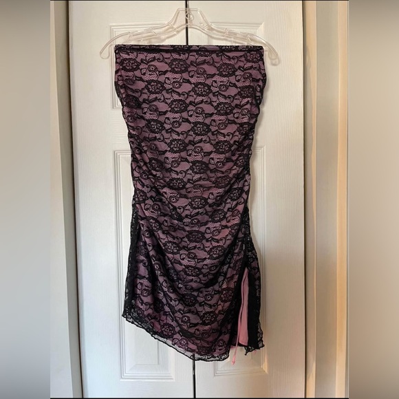 Fashion Nova Black Lace Mini Dress - Picture 3 of 5